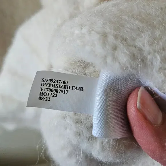 Banana Republic Women's Fair Isle Turtleneck Sweater, Size L Alpaca Fuzzy - Picture 8 of 10